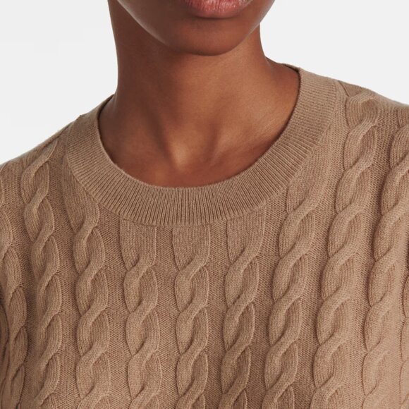 Jardin des Orangers Cable-knit wool and cashmere sweater - Picture 5 of 9